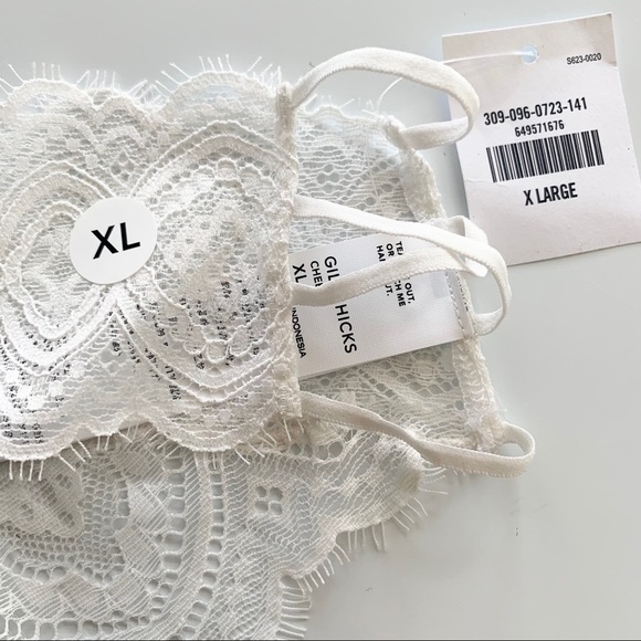 New XL Gilly Hicks lace cheeky panty NWT - Picture 5 of 7